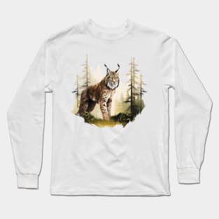 Eurasian Lynx Long Sleeve T-Shirt